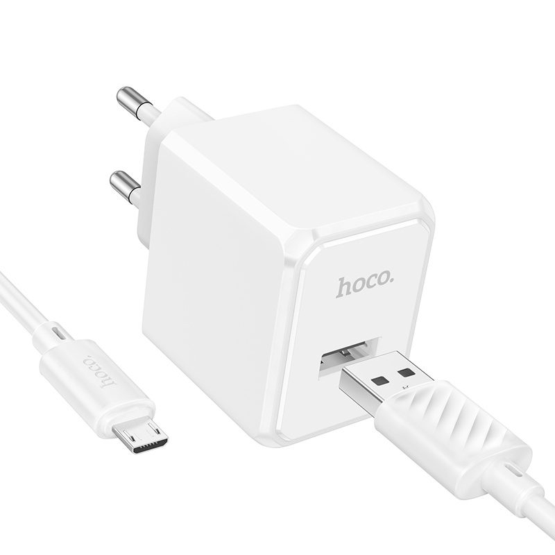 Hoco CS11A Ocean single port charger(EU) black - imagine 4