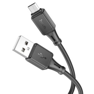 Hoco X101 Assistant silicone charging data cable Micro black