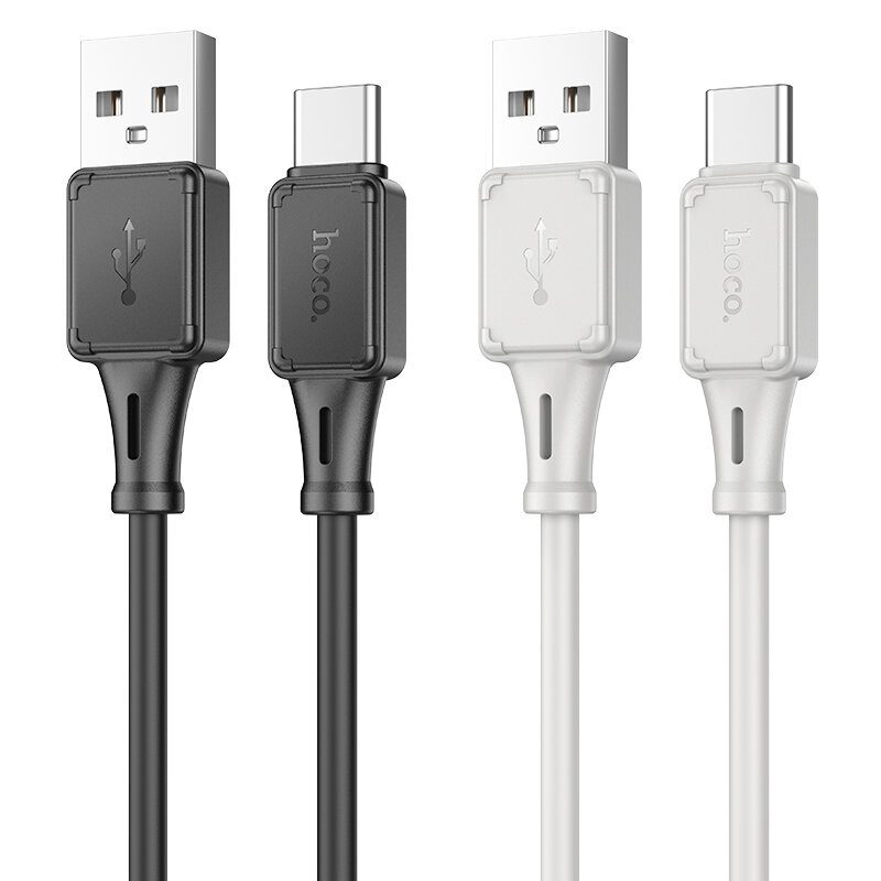 Hoco X101 Assistant silicone charging data cable Type-C black - imagine 2