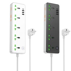 Hoco AC13A Talento 5-position socket(1C3A)(EU) black