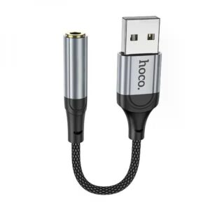 Hoco LS36 Fresh external sound card USB to 3.5 black