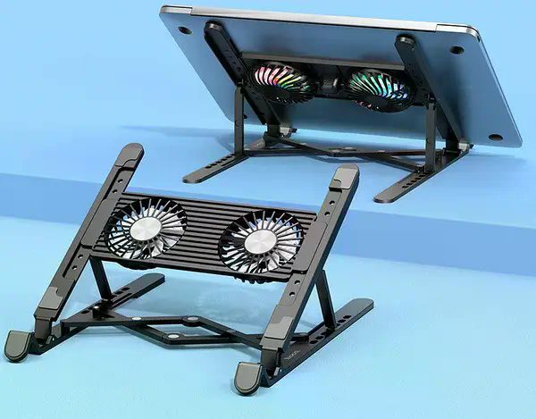 Hoco DH17 Brilliant heat dissipation folding notebook stand black