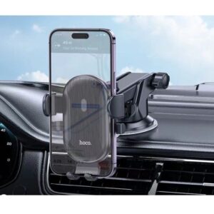Hoco DCA37 Dawn suction cup car holder black