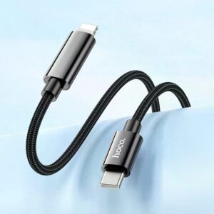 Hoco U125 Benefit PD charging data cable with display iP black
