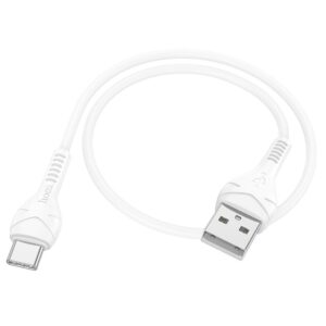 Hoco X37 Cool power charging data cable for Type-C(L=0.5M) white