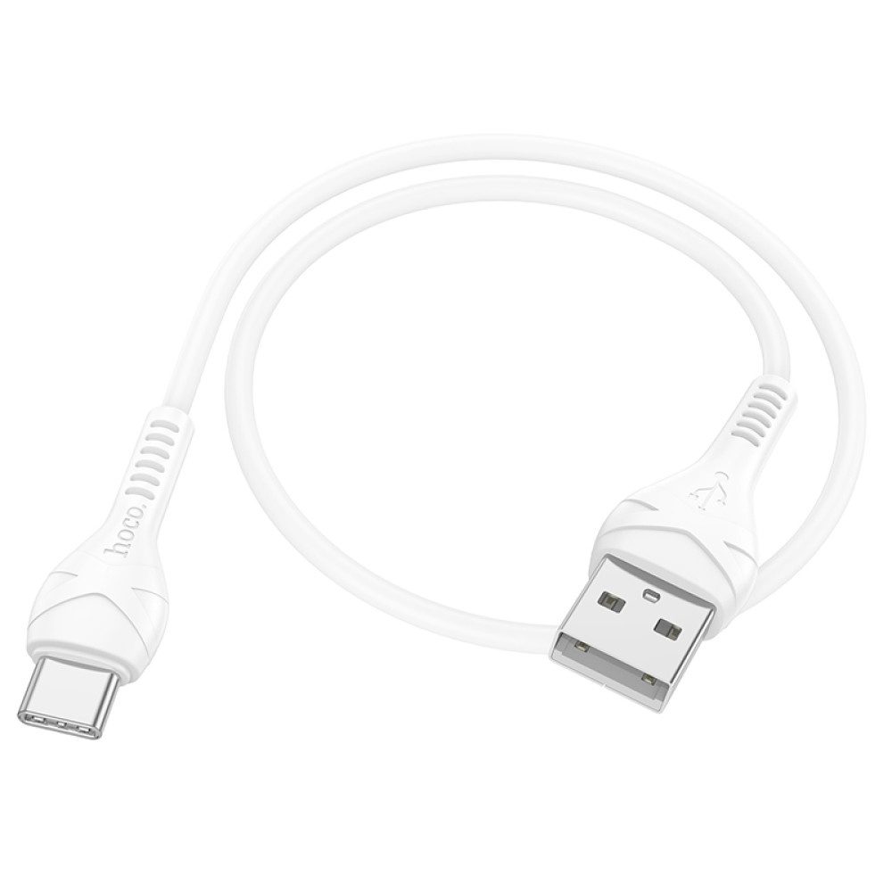 Hoco X37 Cool power charging data cable for Type-C(L=0.5M) white