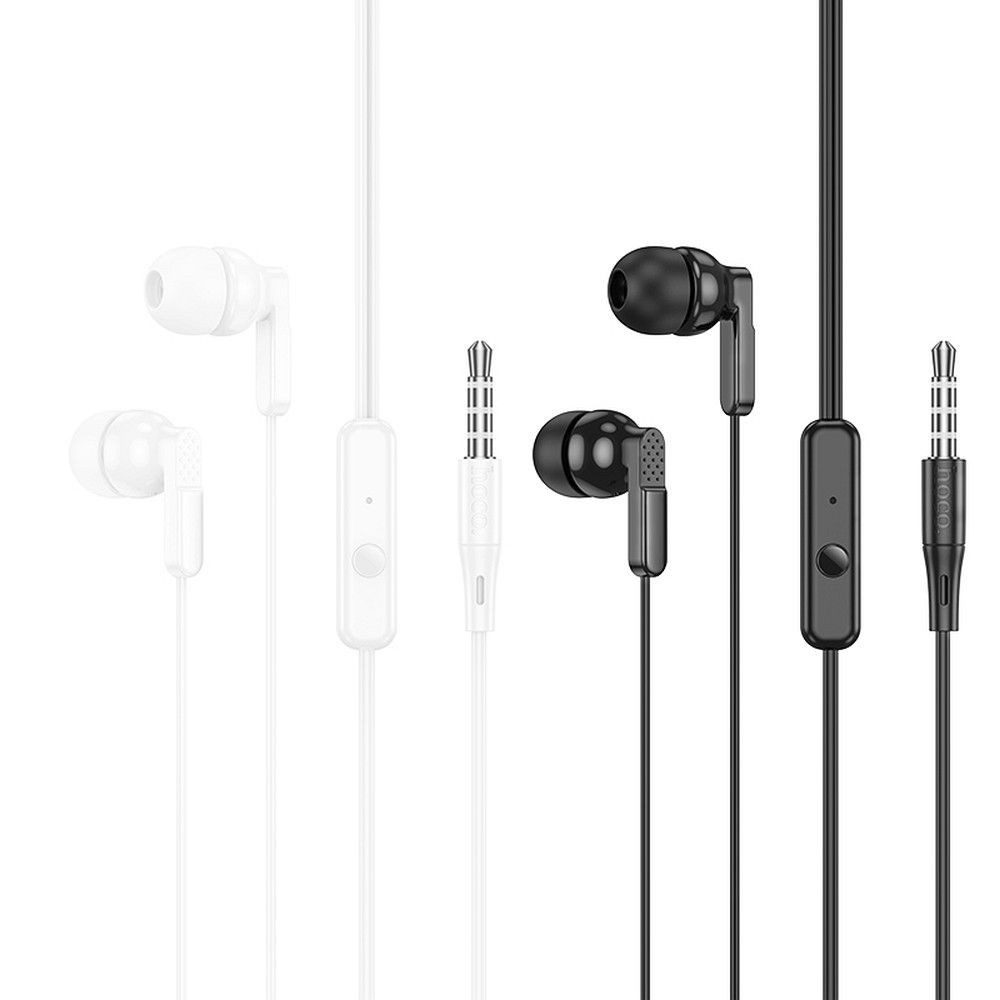 Hoco M121 Bright universal earphones with microphone black - imagine 2