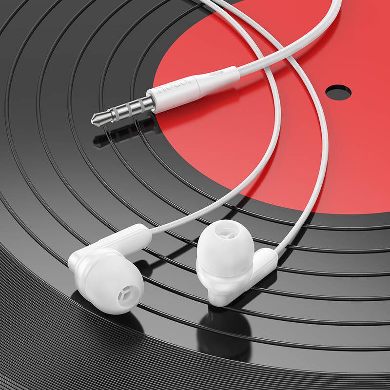 Hoco M121 Bright universal earphones with microphone black - imagine 3