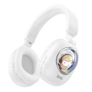 Hoco ESD11 Cute luminous BT headphones white
