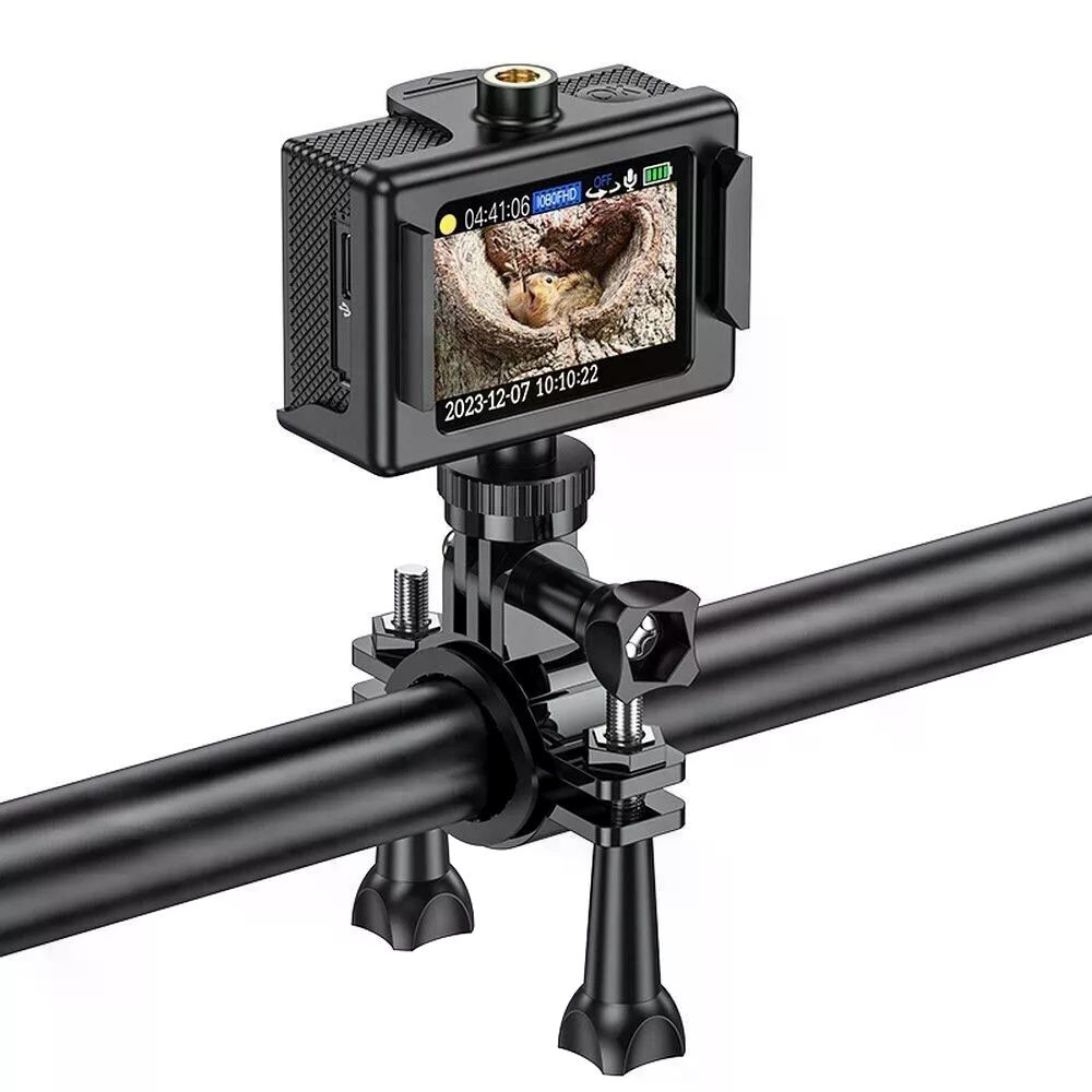 Hoco DV101 dual color screen sports camera black - imagine 3