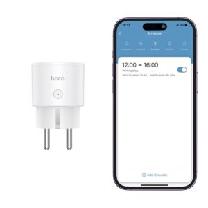 Hoco AC16 Veloz smart socket(EU/GER) white