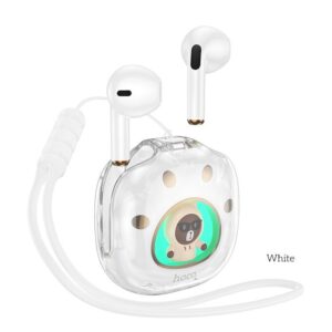 Hoco DES36 Cool Bear BT headset white