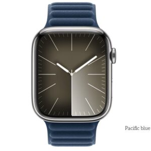 Hoco AS100 Woven fabric magnetic watchband for iWatch(38/40/41mm) pacific blue