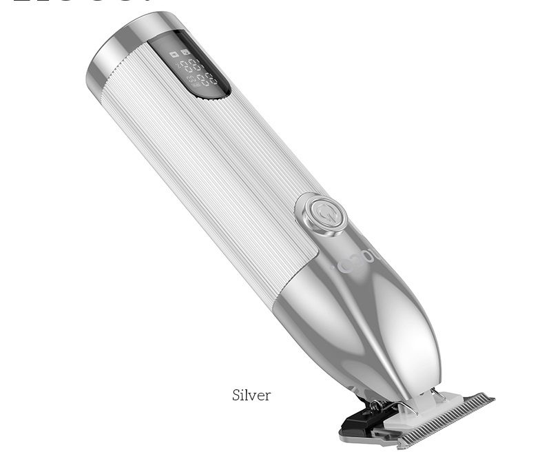 Hoco DAR45 Dynasty engraving electric hair clipper silver - imagine 3