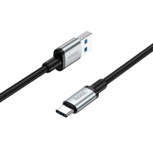 Hoco US10 USB to Type-C USB3.0 excellent speed cable black