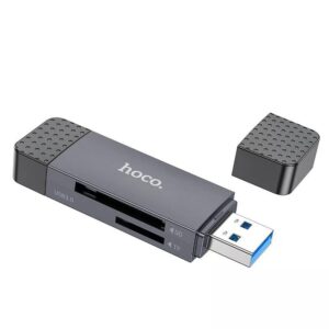 Hoco HB45 Spirit 2-in-1 USB 2.0 card reader metal gray
