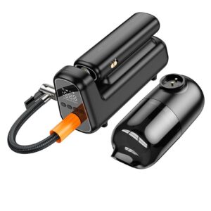 Hoco DPH05 Cool clean 5-in-1 multifunctional vacuum cleaner&air pump black