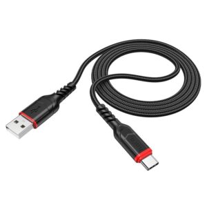 Hoco X59 Victory charging data cable Type-C(L=3M) black