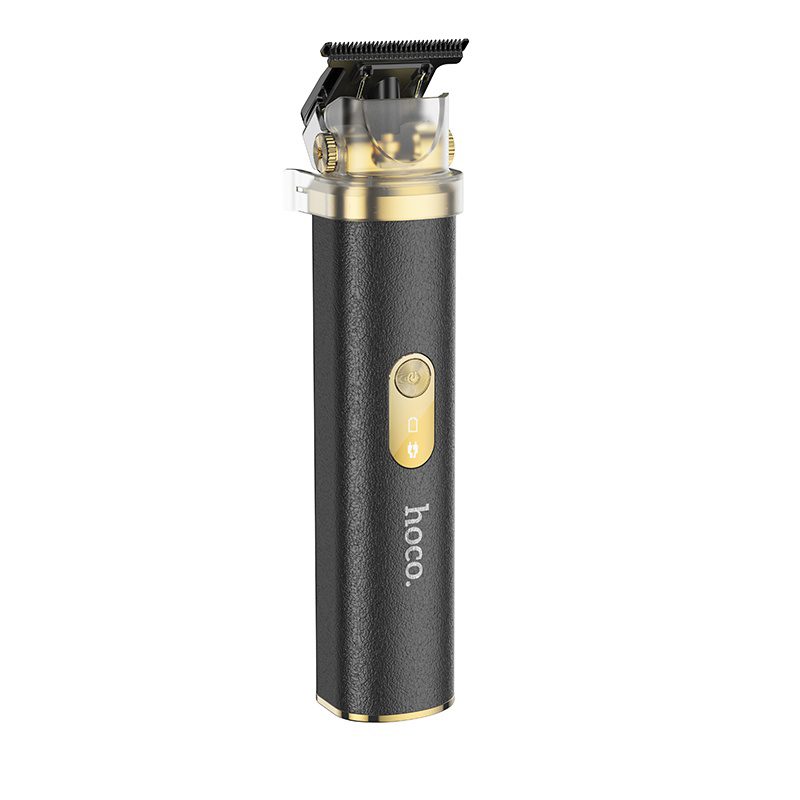 Hoco HP22 Retro engraving electric hair clipper black - imagine 3