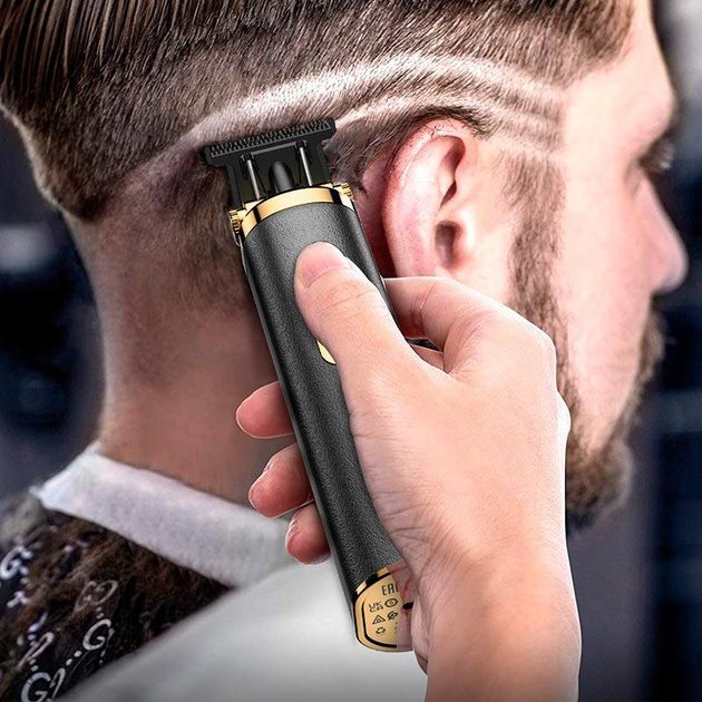 Hoco HP22 Retro engraving electric hair clipper black