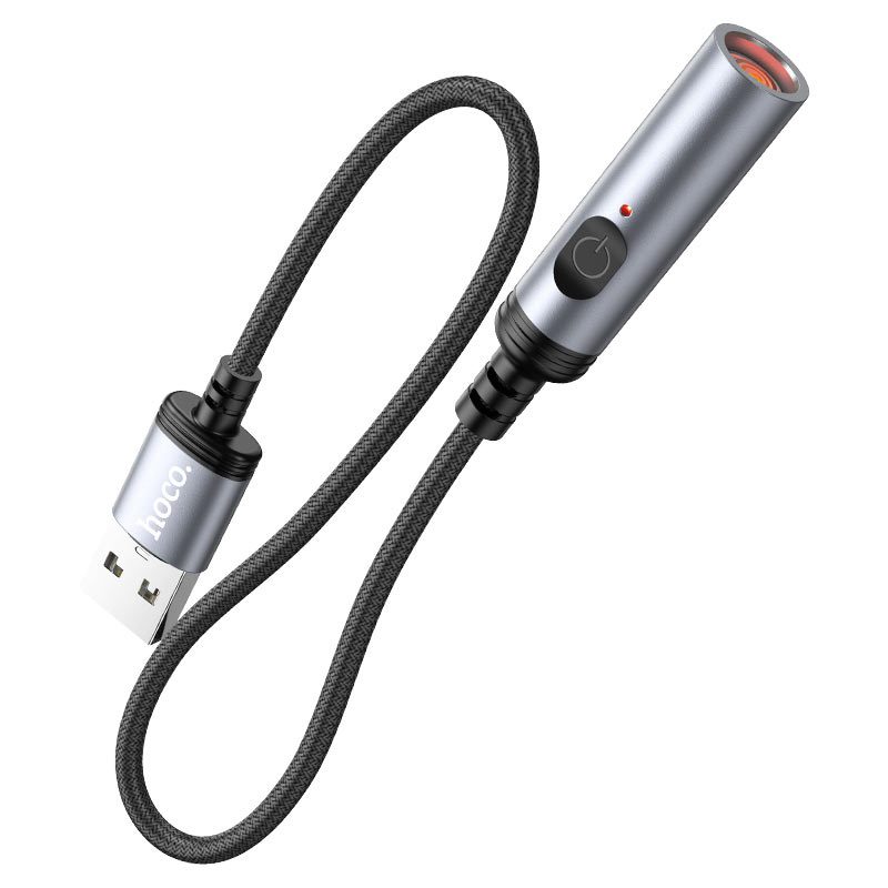 Hoco UA30 USB mini cigarette lighter black - imagine 2