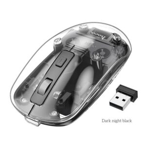 Hoco GM29 Mysterious dual-mode silent wireless mouse dark night black