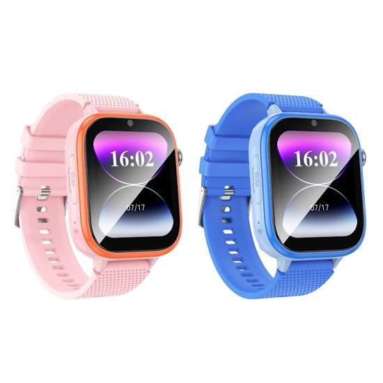 Hoco Y101 4G children smart watch blue - imagine 2
