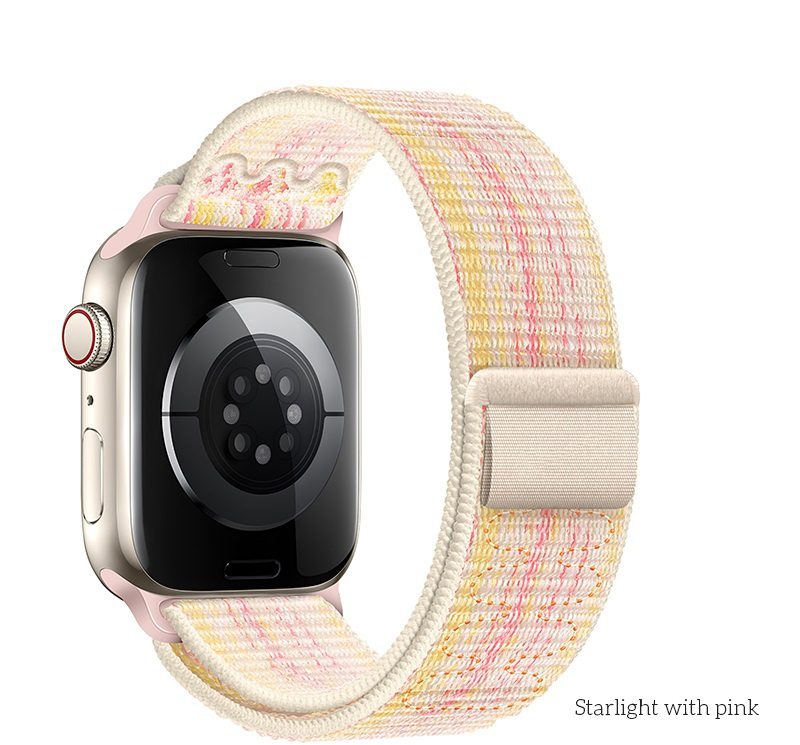 Hoco iWatch WA25 Original series nylon strap(42/44/45/49mm) black and blue - imagine 4