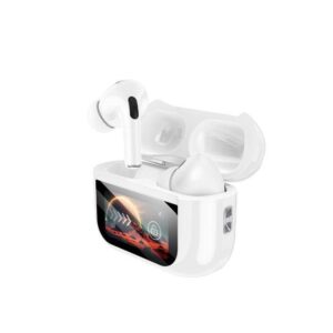 Hoco DES42 Cool touch smart display ANC noise reduction BT headset white
