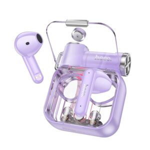 Hoco DES43 Core transparent BT headset purple