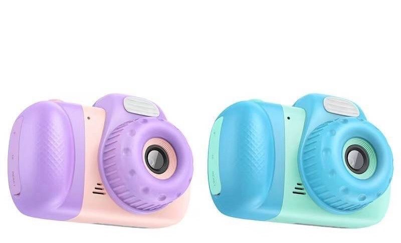 Hoco DV201 Dual lens children camera blue - imagine 3