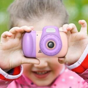 Hoco DV201 Dual lens children camera pink