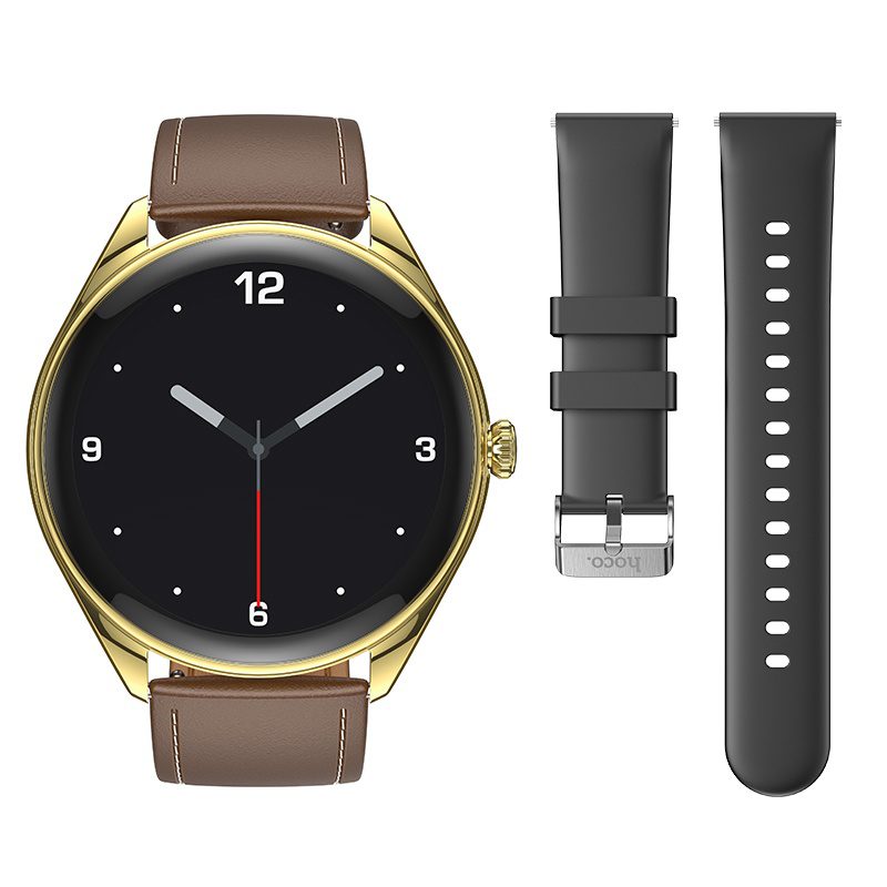 Hoco Y22 AMOLED Smart sports watch(call version) black - imagine 3