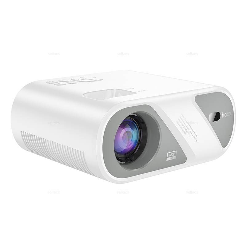 Hoco DT1 wireless projector(720P same screen version)(EU) white - imagine 4