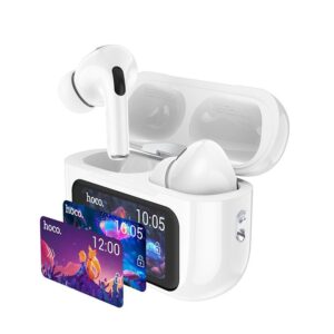 Hoco EW72 Soar true wireless ANC Noise Reduction touch screen BT headset white