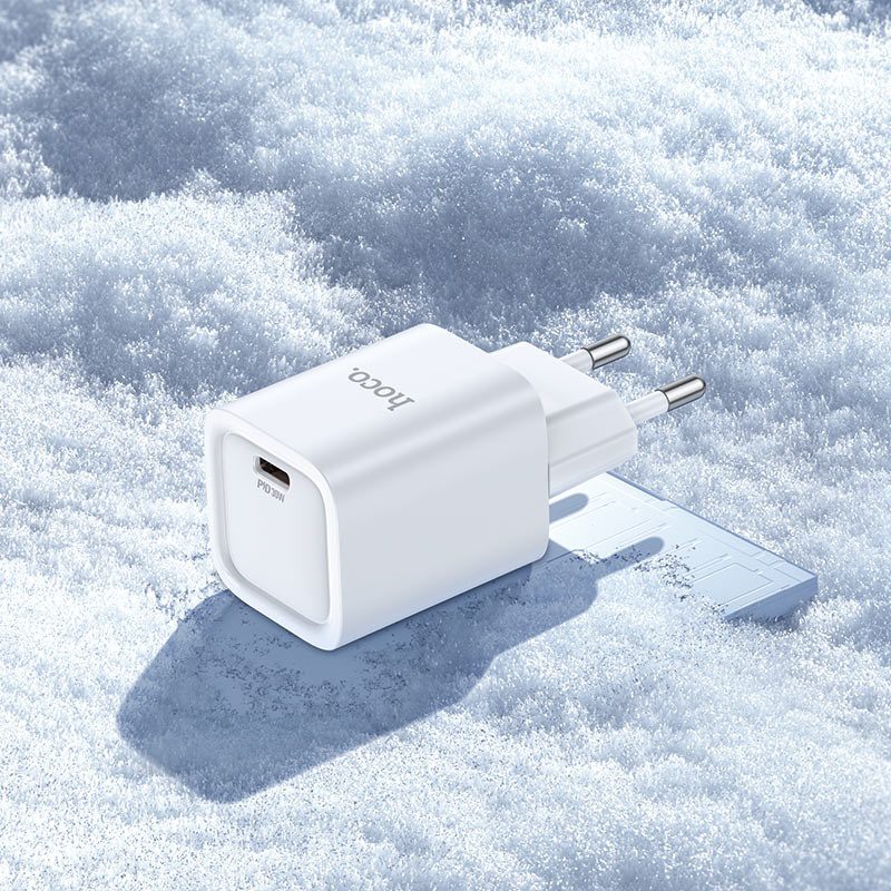 Hoco C148A Charm single port PD30W charger(EU) white