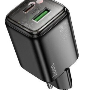 Hoco N52 Monsoon PD20W+QC3.0 charger(EU) black