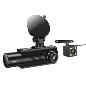 Hoco DI61 Mundial three-screen simultaneous display driving recorder(wifi version) black