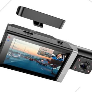 Hoco DI64 Triumph three-screen simultaneous display driving recorder(wifi version) black