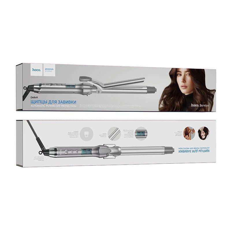Hoco DAR49 Cool curling iron(EU) silver - imagine 3