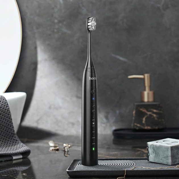 Hoco HP60 Wave electric toothbrush black - imagine 2