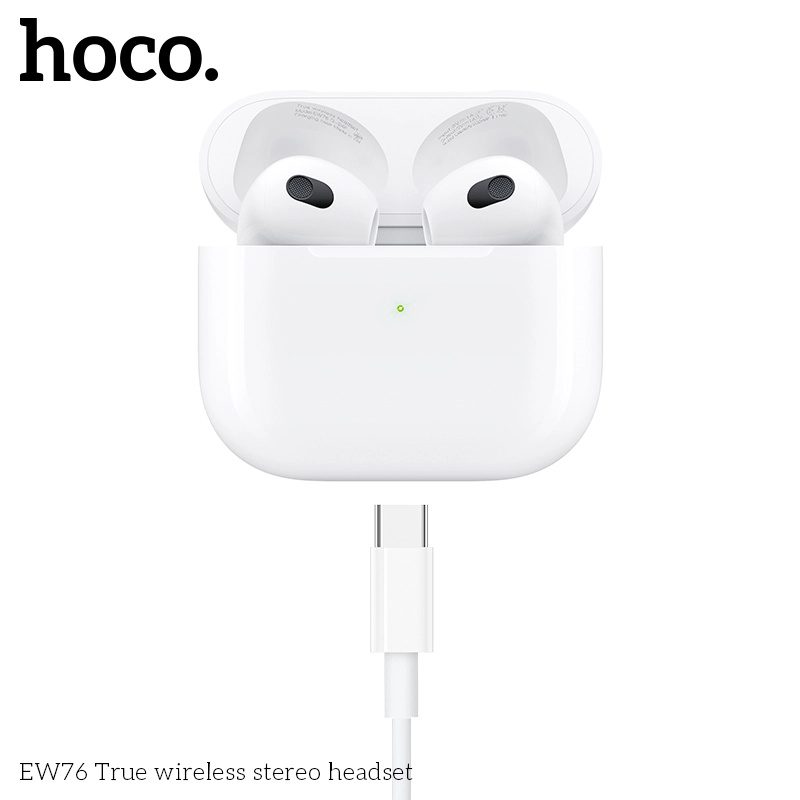 Hoco EW76 True wireless stereo headset white - imagine 2