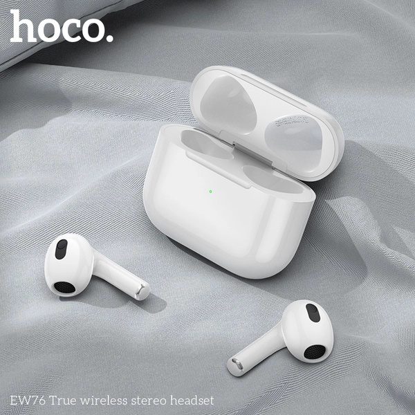 Hoco EW76 True wireless stereo headset white - imagine 3