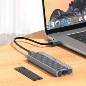 Hoco HB47 M.2 SSD Enclosure(USB3.1/6Gbps) metal gray