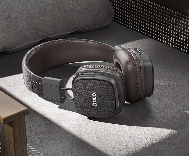Hoco W56 Earl BT headphones brown - imagine 2