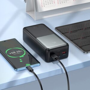 Hoco J136B Sirui 22.5W+PD20W fully compatible power bank(30000mAh) black