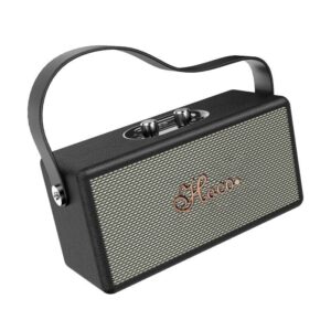 Hoco DS61 Rhyme retro leather BT speaker black