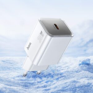 Hoco N47 Glorious single port PD30W charger(EU) white