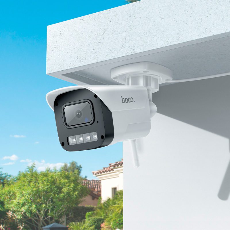 Hoco D4 Outdoor gun-type HD camera(EU) white