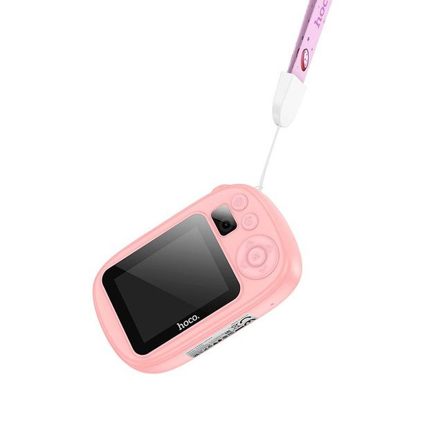 Hoco DV205 Dual-camera children camera pink - imagine 4